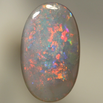SOLID SEMI BLACK OPAL Pretty red sparkles